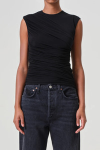 Agolde: Ester Twist Tank Black