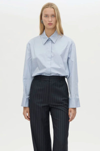 Camilla And Marc: Tyler Long Sleeve Shirt Sky Blue