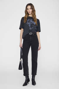 Kent Tee Eagle Washed Black