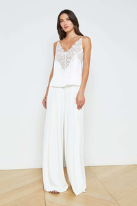 Camis: Priya Lace Cami White