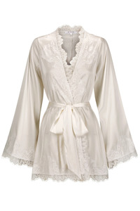 Lingerie: Olivia Robe Ivory
