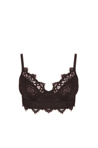 Lingerie: Dolly Full Support Lace Bra Java