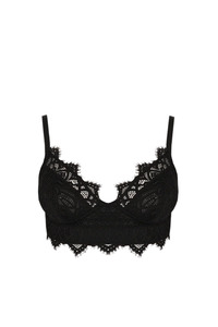 Lingerie: Dolly Full Support Lace Bra Black