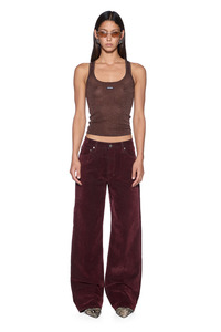 Denim: Low Rider Jean Merlot