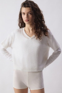 Knitwear: Bodyrow Jumper Polar Melange