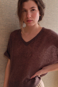 Knitwear: Bodyrow Jumper Mottled Hedgehog