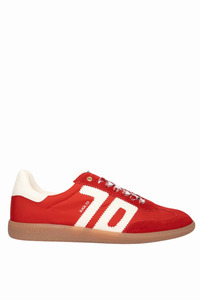 Footwear: Ghost 4 Suede Red/ Milk