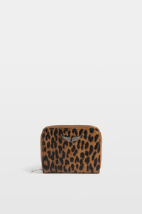 New: Mini ZV Leopard Wallet Brandy