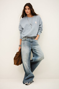 New: Swing Sweatshirt Glacier Blue