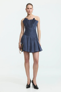 Elva Mini Dress Slate