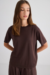 Tops: Noor Knit Chocolate