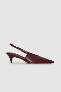 Footwear: Nelly Slingback Buckle Fig