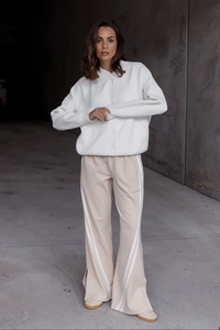 Jackets And Coats: Alfonso Knit Jacket Ivory