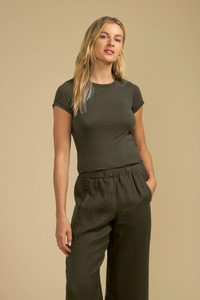 Tops: Jemma T-Shirt Hunter Green