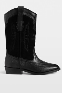 Footwear: Tex Western Wild Boot Black