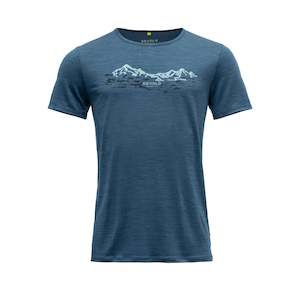 UTLADALEN MERINO 130 TEE MAN 'FLOOD'