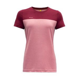 NORANG WOMAN TEE FOXGLOVE/BEETROOT