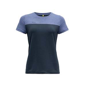 NORANG WOMAN TEE BLUEBELL/MELANGE/NIGHT