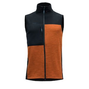 Mens Woolvest Clothing: NIBBA PRO VEST MAN ‘INK/FLAME’