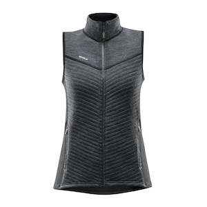 Womens Woolvest Clothing: TINDEN SPACER VEST WOMAN ANTHRACITE