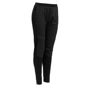 RUNNING MERINO COVER PANTS WMN CAVIAR