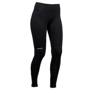 Womens Wooltrousers Clothing: RUNNING WOMAN TIGHTS CAVIAR