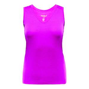 Womens Breeze Collection: BREEZE WOMAN SINGLET FUCHSIA