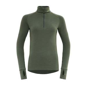 EXPEDITION WOMAN ZIP NECK FOREST