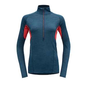 RUNNING MERINO 130 ZIP NECK WOMAN (New)