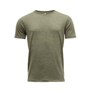 Mens Outdoor Clothing: EIKA MAN TEE LICHEN MELANGE