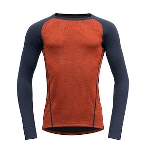 DUO ACTIVE MAN SHIRT BRICK/INK