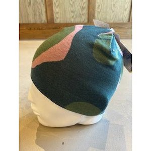 Womens Wool Headwear: CAMOFLOWER BEANIE WOODS
