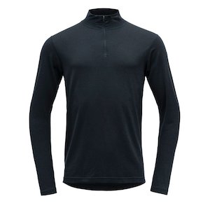 BREEZE MERINO 150 ZIP NECK MAN INK