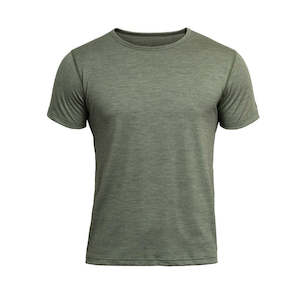 Mens Hiking: BREEZE MERINO 150 T-SHIRT MAN LICHEN MELANGE
