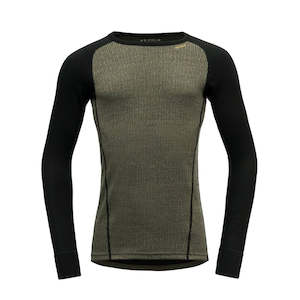 DUO ACTIVE MERINO 205 SHIRT MAN LICHEN/CAVIAR