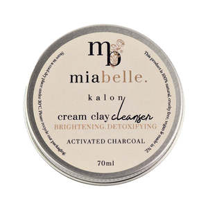 Activated Charcoal Clay Cream Face Cleanser