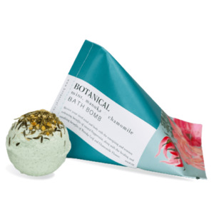 Mint, Manuka + Chamomile Bath Bomb