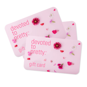 devoted to pretty gift card