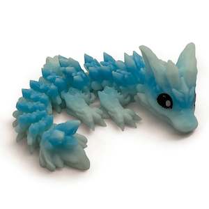3d Printed Dragons: Crystal Wolf Dragon