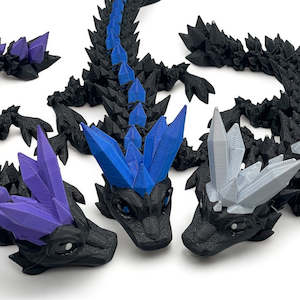 Crystal Dragon - five sizes, up to 1.5m long!