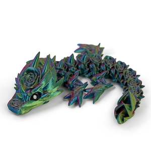 3d Printed Baby Dragons: Baby Rose Dragon