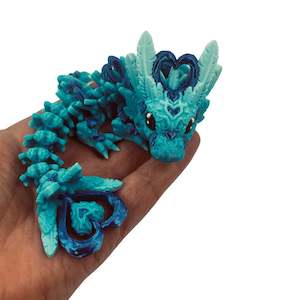 3d Printed Baby Dragons: Heart dragon