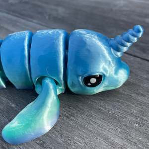 3d Printed Ocean Creatures: Narwhal