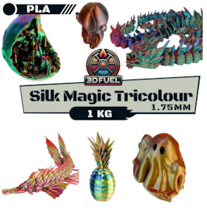 Tri Colour Silk PLA 1.75mm