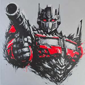 3d Artwork: Optimus Prime Hueforge