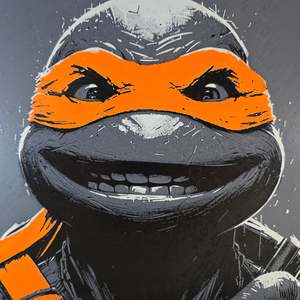 TMNT Michelangelo Hueforge
