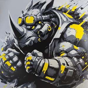 3d Artwork: TMNT Bebop Hueforge