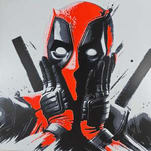 3d Artwork: Deadpool Hueforge