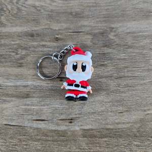 Santa Keychain