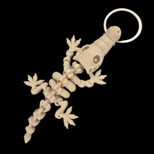Keychains: Skeleton Croc Keychain
